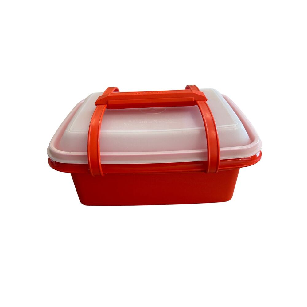 Vintage Tupperware Pack N Carry Lunch Box Container